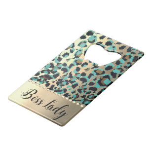 Glam Gold Leopard Boss Lady