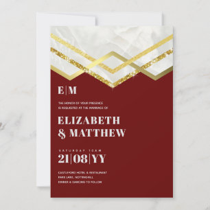 Glam Gold Parties scintillant Mariage fille Invita