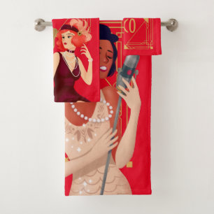 Glam Ladies Gold Red