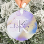 Glam Lilac Gold Abstrait Peinture Élégant Monogram<br><div class="desc">Personnalisez facilement ce style glamour abstrait couleur lilas peinture et faux or spray arrière - plan avec vos détails personnalisés.</div>