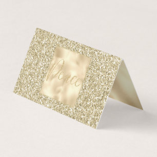 Glam Luxe Gold Parties scintillant Peace