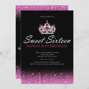 Glam & Parties scintillant, Invitations en Sweet s