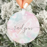 Glam Parties scintillant rose Pastel Motif fille<br><div class="desc">Personnalisez facilement ce joli motif de parties scintillant de livre rose avec votre nom et/ou monogramme personnalisés.</div>