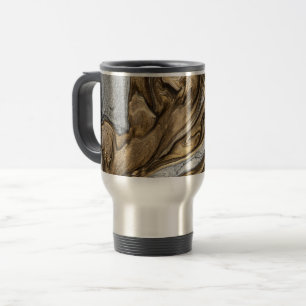 glamour 002 marron liquide couleurs mug de voyage