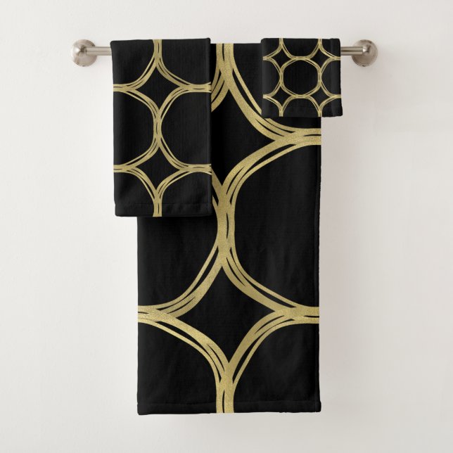 Glamour d'or et bagues noires Glamour moderne (En situation)