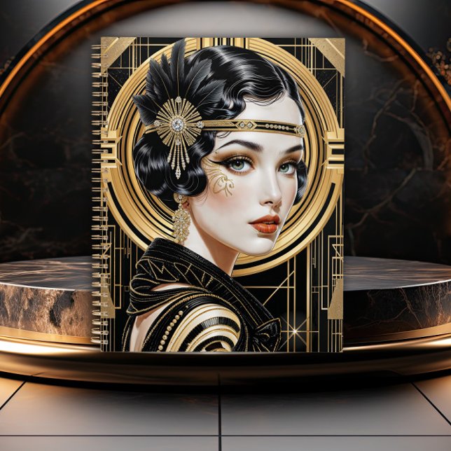 Glamour Gatsby Art Déco (Créateur téléchargé)