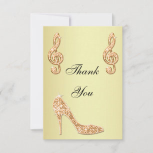 Glamour Or Stiletto & Note De Musique Merci