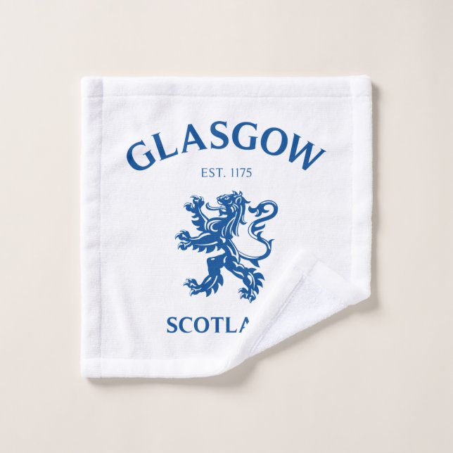 GLASGOW, ÉCOSSE (Gant de toilette)