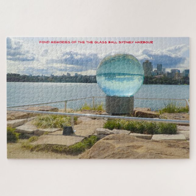 Glass Ball Sydney Harbour Australie Jigsaw Puzzle (Horizontal)