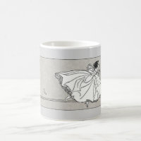 Glass Slipper Vintage Cendrillon Mug