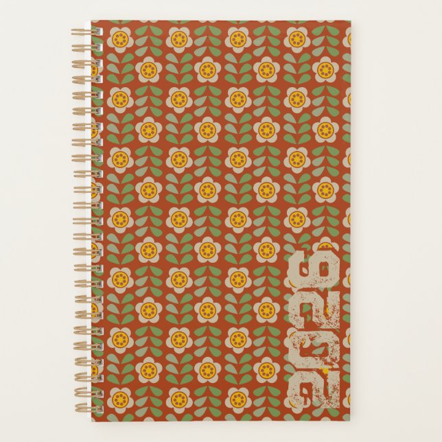 GLEAM GLADE - Botanical Pattern Planner (Devant)