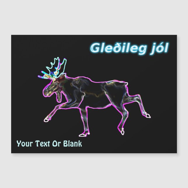 Gleðileg Jól - Oie électrique (Devant)