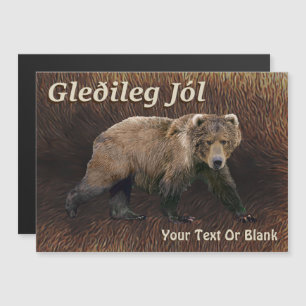 Gleðileg Jól - Ours De Kodiak Sur La Fourrure De C