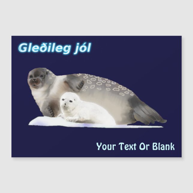 Gleðileg Jól - Sceau annelé (Devant)