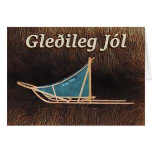 Gleðileg Jól - traîneau à chiens