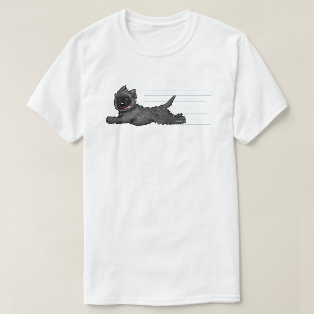 Gleeful Runn T-shirt Cairn (Design devant)