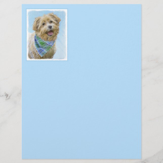 Glen of Imaal Terrier Peinture - Art original Chie (Devant)