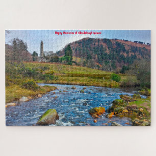 Glendalough Irlande. Jigsaw Puzzle