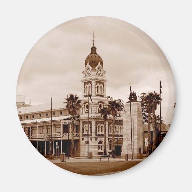 Glenelg, South Australia Magnet (Devant)