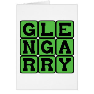Glengarry, Chapeau en forme de bateau