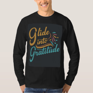 Glide en Gratitude : Le T-shirt des garçons