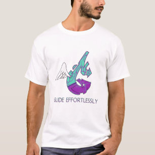 Glide sans effort tshirt élégant pour hommes et fe