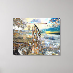 Glissade Station Toile Enveloppée