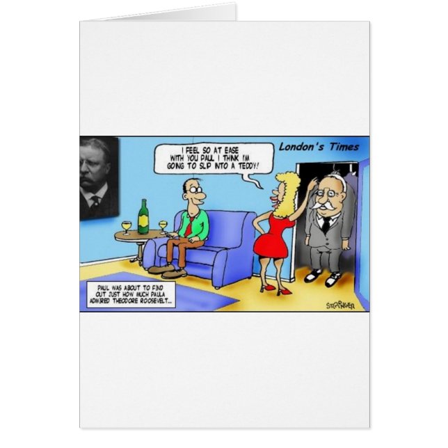 Glisse dans un Teddy..Roosevelt Cadeaux Drôles Mug (Devant)