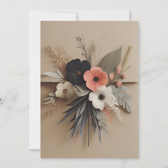 Glisser-déplacer Conception des invitations d'évén (Devant)