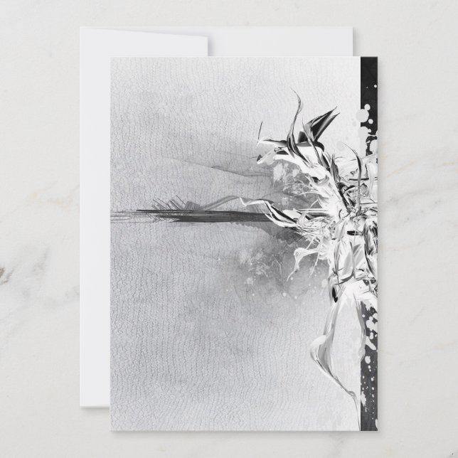 Glisser et déposer les invitations de mariage (Devant)