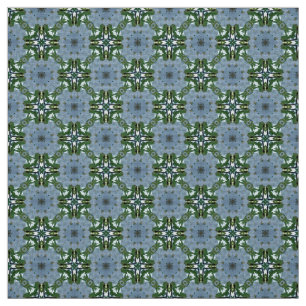 Glitch2 Bleu Vert tissu motif artisanal