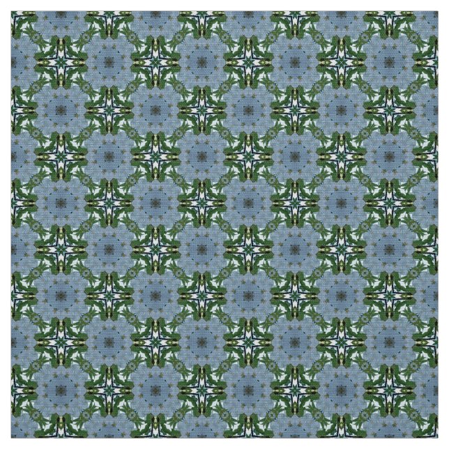 Glitch2 Bleu Vert tissu motif artisanal (Échantillon)