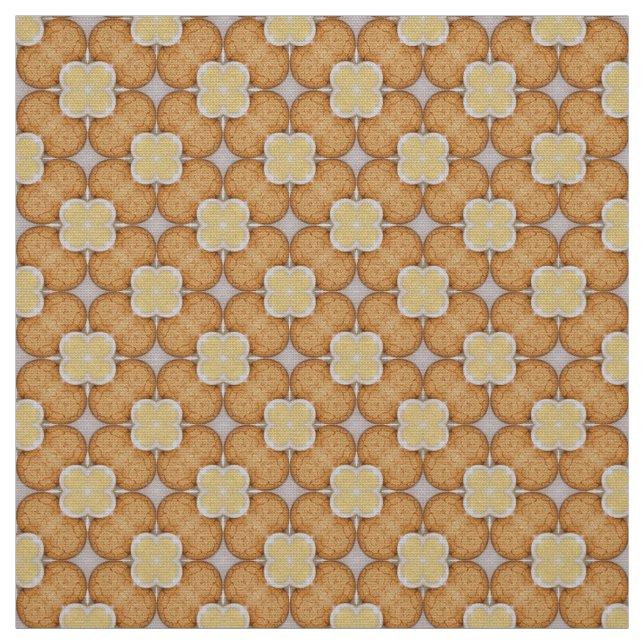 Glitch2 Cookies et oeufs Tissu (Échantillon)