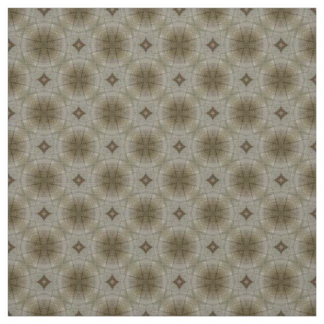 Glitch2 Crocircle Tissu d'ameublement en olive (Échantillon)