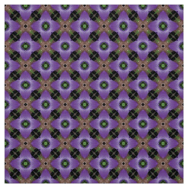 Glitch2 Meubles Brown violets Tissu (Échantillon)