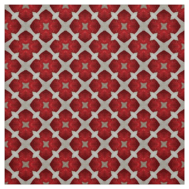 Glitch2 Meubles gris rouge Tissu (Échantillon)