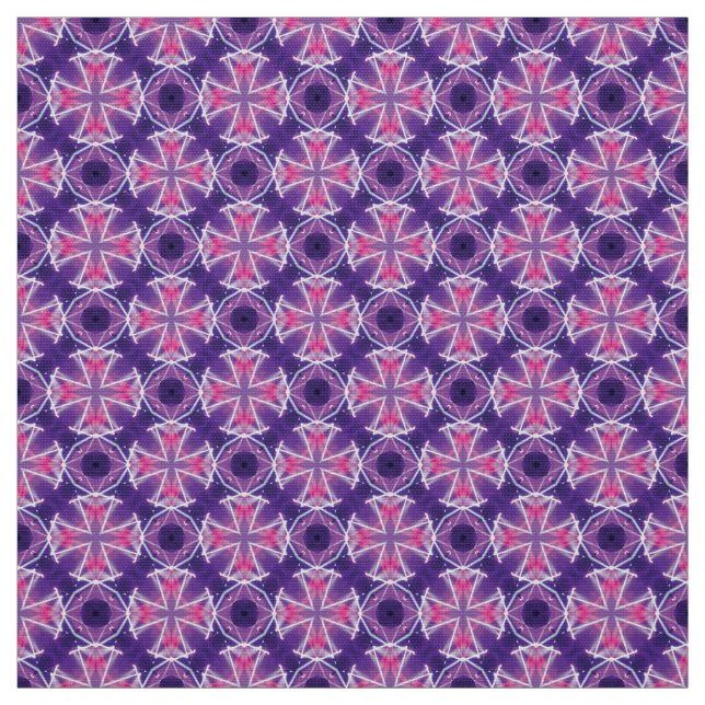 Glitch2 Meubles Magenta Bleu Tissu (Échantillon)