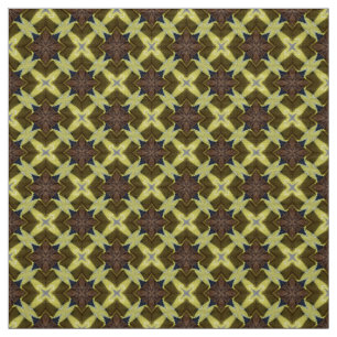 Glitch2 Tissu de meubles Brown Jaune