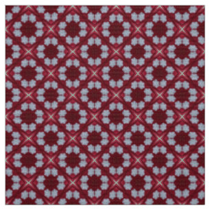 Glitch2 tissu de mobilier bleu rouge