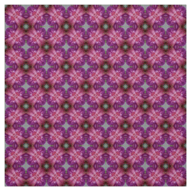Glitch2 Tissu motif violet rouge violet (Échantillon)