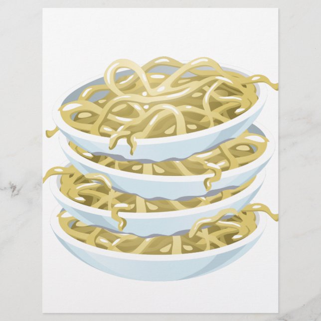 Glitch Food plain noodles (Devant)