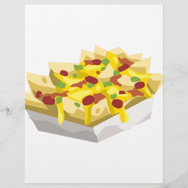 Glitch Nachos affamés de nourriture (Devant)