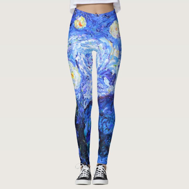 Glittery Night Leggings (Devant)