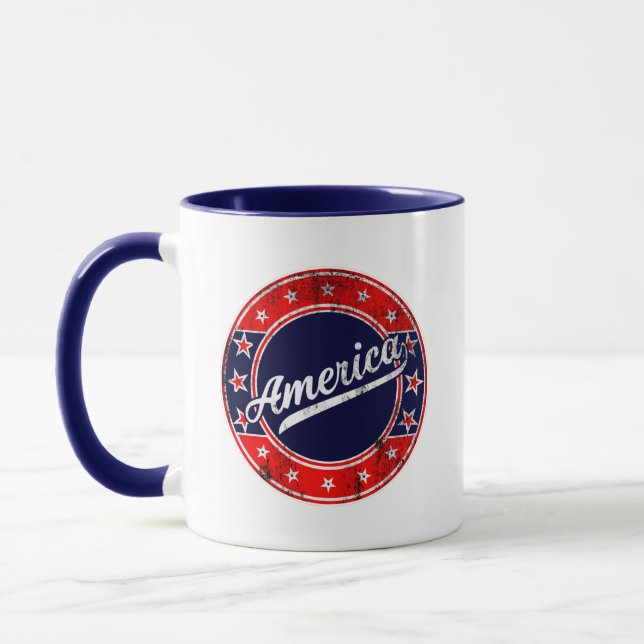 Global Traveler - Amérique | Mug USA (Gauche)
