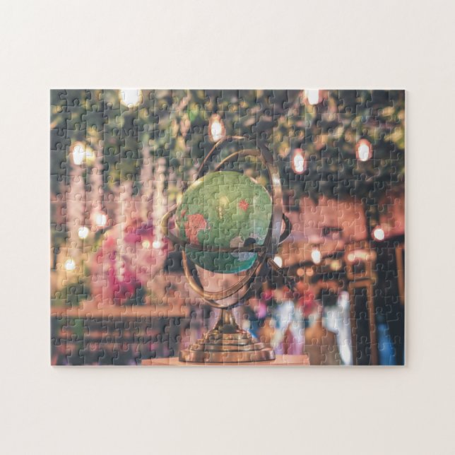 Globe dans le monde Complexe Jigsaw Puzzles Le Quo (Horizontal)
