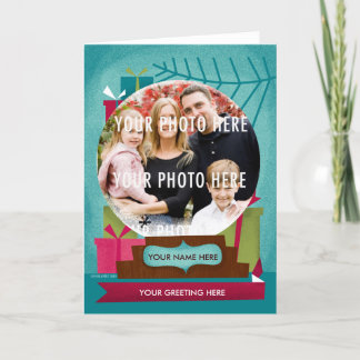 Globe de neige de vacances : Une carte faite sur