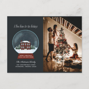 Globe des neiges - photo de vacances Faire-part de