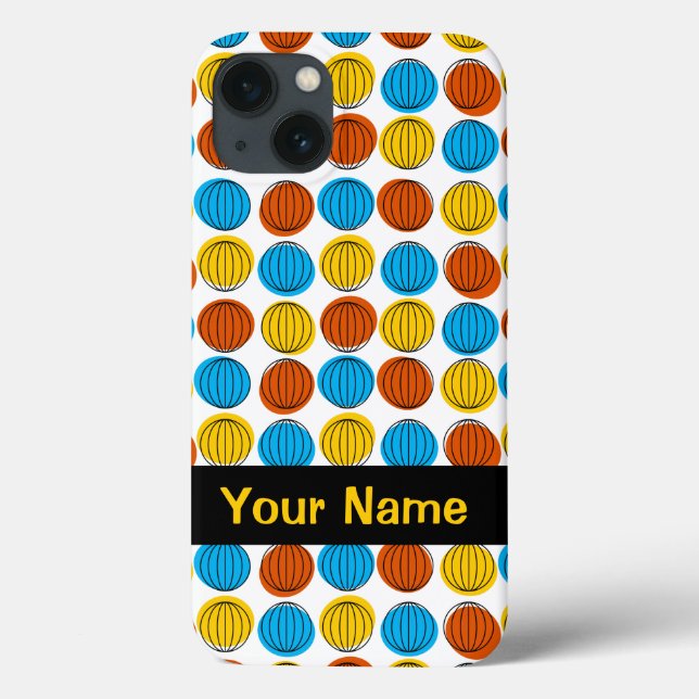 Globe iPhone 'Nom' iPad à peine là coque (Verso)