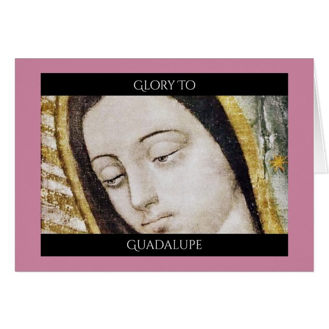 gloire à guadalupe (Devant horizontal)