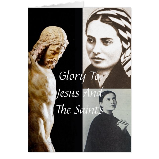 Gloire À Jésus Et Aux Saints (Devant)